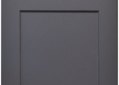 Wooden Alegra Style Slate Gray, Dark Gray Cabinet Door and Drawer