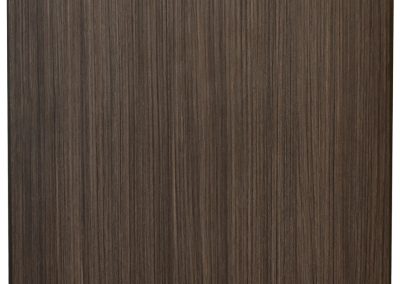 TFL or Thermofused Melamine Teak, Dark Brown Wood Grain Cabinet Door and Drawer