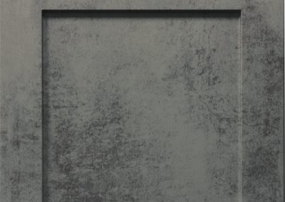 Thermofoil Dark Concrete, Dark Concrete Standard Shaker Cabinet Door and Drawer